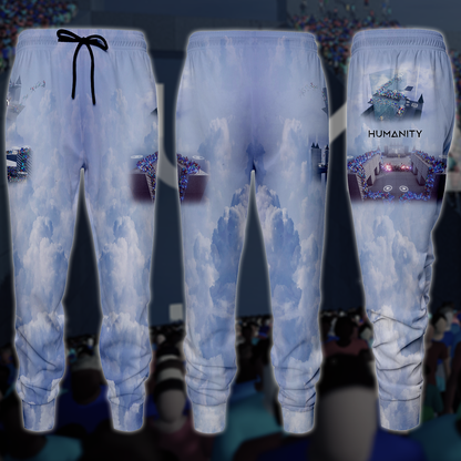 Humanity Video Game 3D All Over Printed T-shirt Tank Top Zip Hoodie Pullover Hoodie Hawaiian Shirt Beach Shorts Jogger Joggers