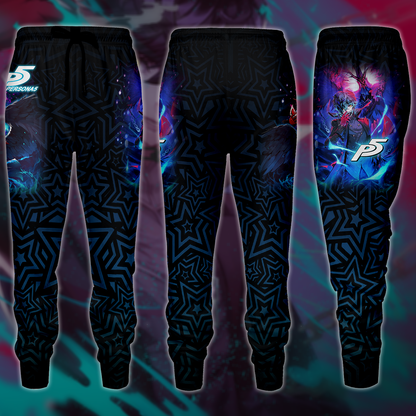Persona 5 Video Game 3D All Over Printed T-shirt Tank Top Zip Hoodie Pullover Hoodie Hawaiian Shirt Beach Shorts Jogger Joggers