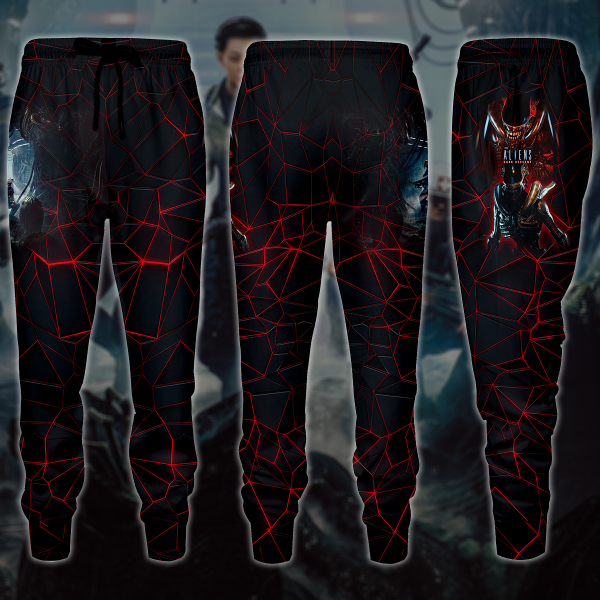 Aliens: Dark Descent Video Game 3D All Over Printed T-shirt Tank Top Zip Hoodie Pullover Hoodie Hawaiian Shirt Beach Shorts Jogger Joggers