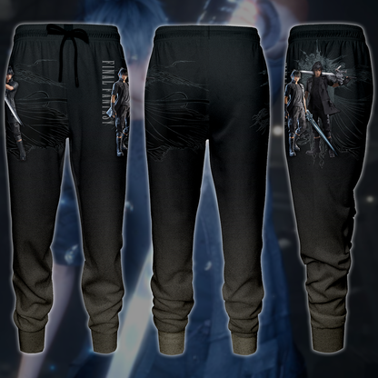 Final Fantasy XV Video Game 3D All Over Printed T-shirt Tank Top Zip Hoodie Pullover Hoodie Hawaiian Shirt Beach Shorts Jogger Joggers