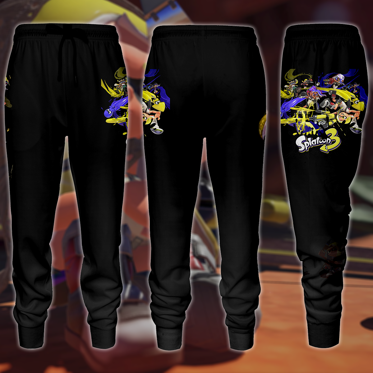 Splatoon 3 Video Game 3D All Over Print T-shirt Tank Top Zip Hoodie Pullover Hoodie Hawaiian Shirt Beach Shorts Jogger Joggers
