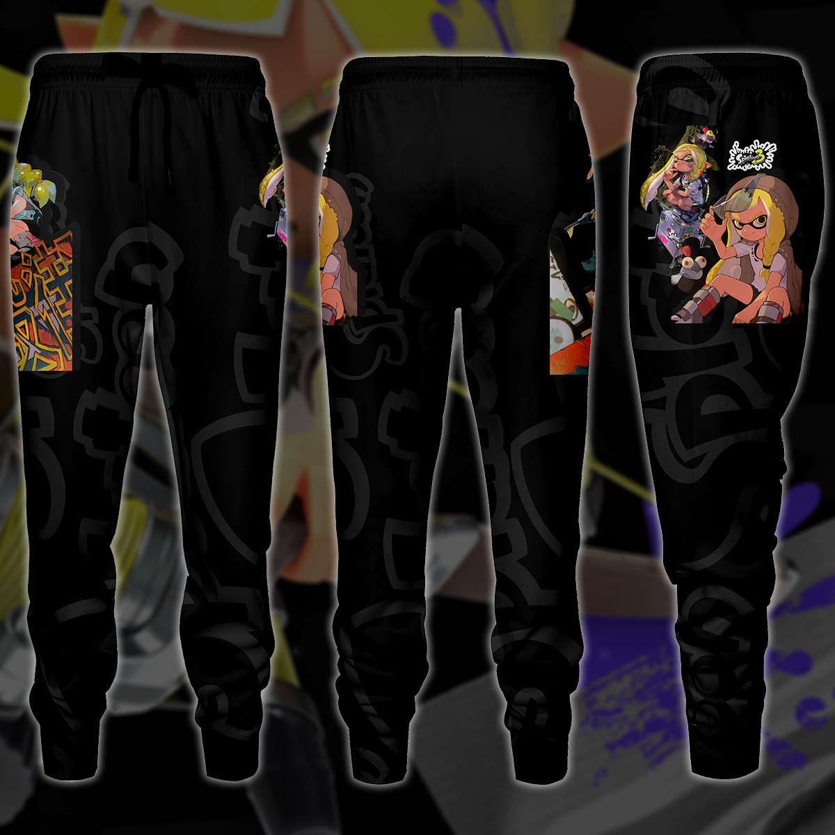 Splatoon 3 Video Game 3D All Over Printed T-shirt Tank Top Zip Hoodie Pullover Hoodie Hawaiian Shirt Beach Shorts Jogger Joggers