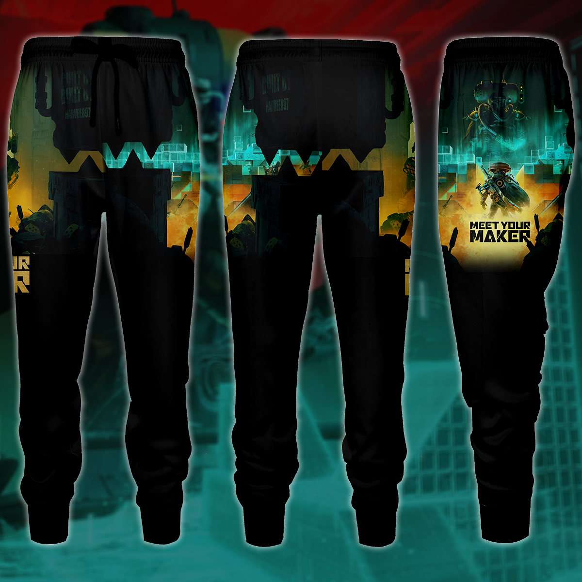 Meet Your Maker Video Game 3D All Over Printed T-shirt Tank Top Zip Hoodie Pullover Hoodie Hawaiian Shirt Beach Shorts Jogger Joggers