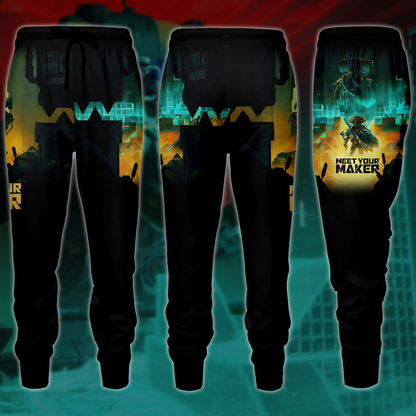 Meet Your Maker Video Game 3D All Over Printed T-shirt Tank Top Zip Hoodie Pullover Hoodie Hawaiian Shirt Beach Shorts Jogger Joggers