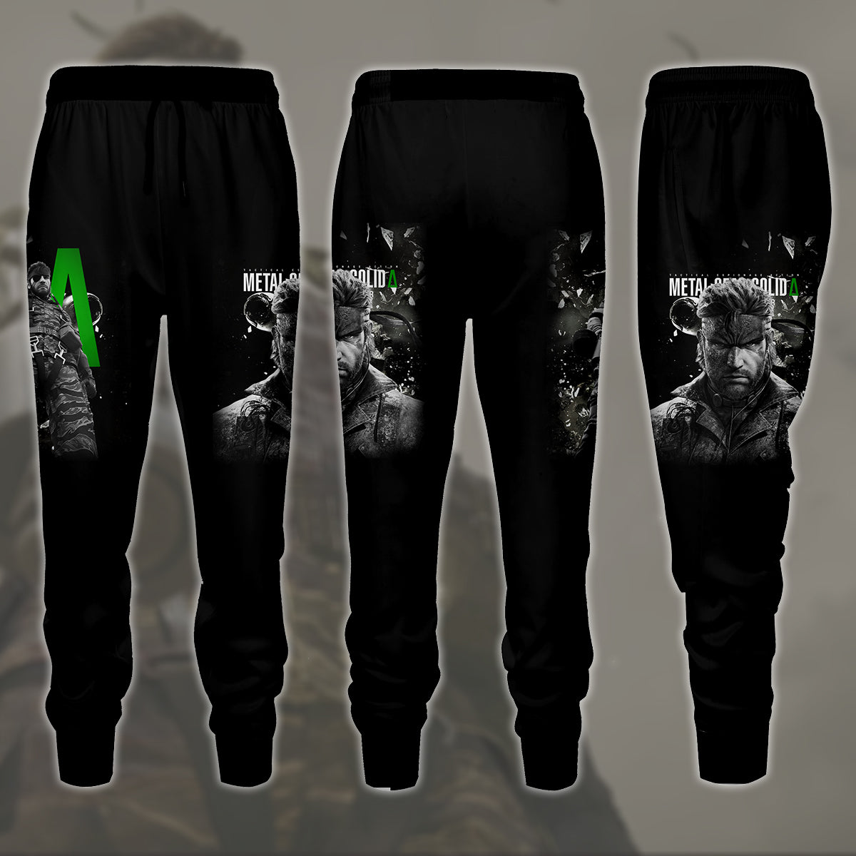 Metal Gear Solid: Snake Eater Video Game All Over Printed T-shirt Tank Top Zip Hoodie Pullover Hoodie Hawaiian Shirt Beach Shorts Joggers Joggers