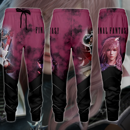 Final Fantasy XIII Video Game 3D All Over Print T-shirt Tank Top Zip Hoodie Pullover Hoodie Hawaiian Shirt Beach Shorts Jogger Joggers