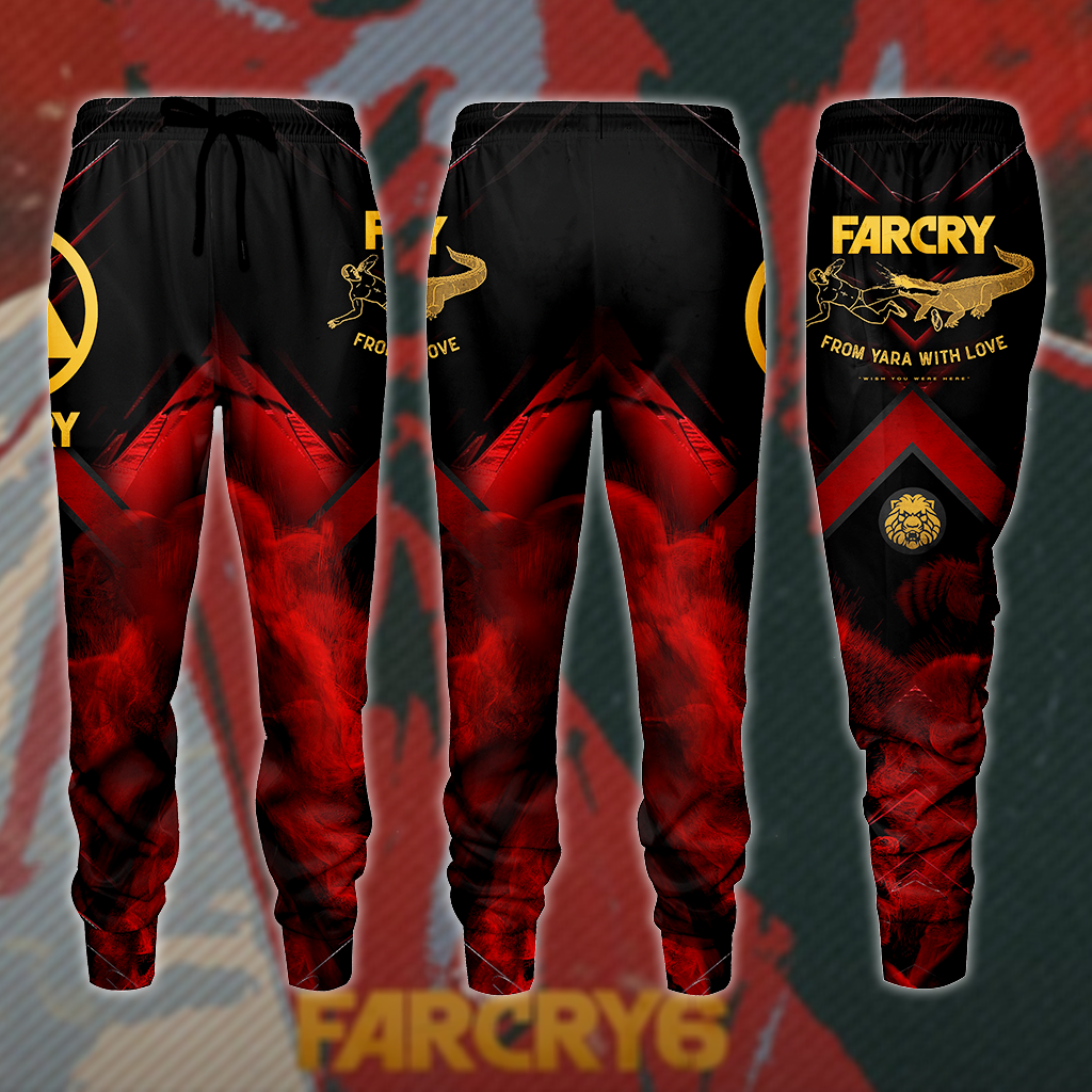 Farcry 6 3D All Over Print T-shirt Tank Top Zip Hoodie Pullover Hoodie Hawaiian Shirt Beach Shorts Jogger Joggers