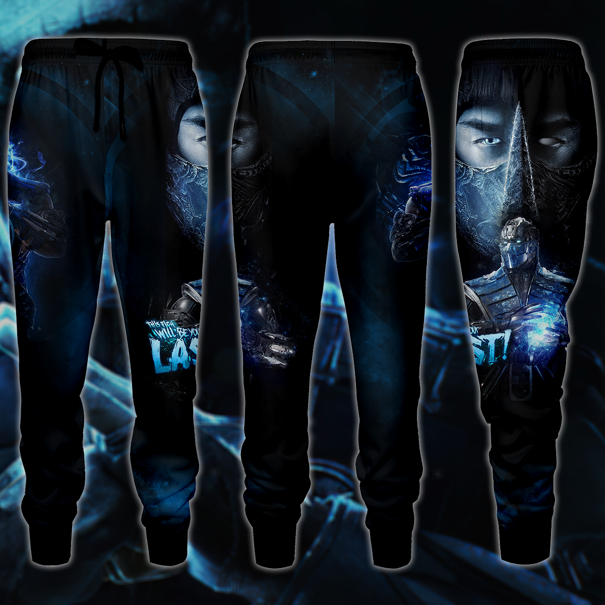 Mortal Kombat: Sub Zero Video Game 3D All Over Print T-shirt Tank Top Zip Hoodie Pullover Hoodie Hawaiian Shirt Beach Shorts Jogger Joggers
