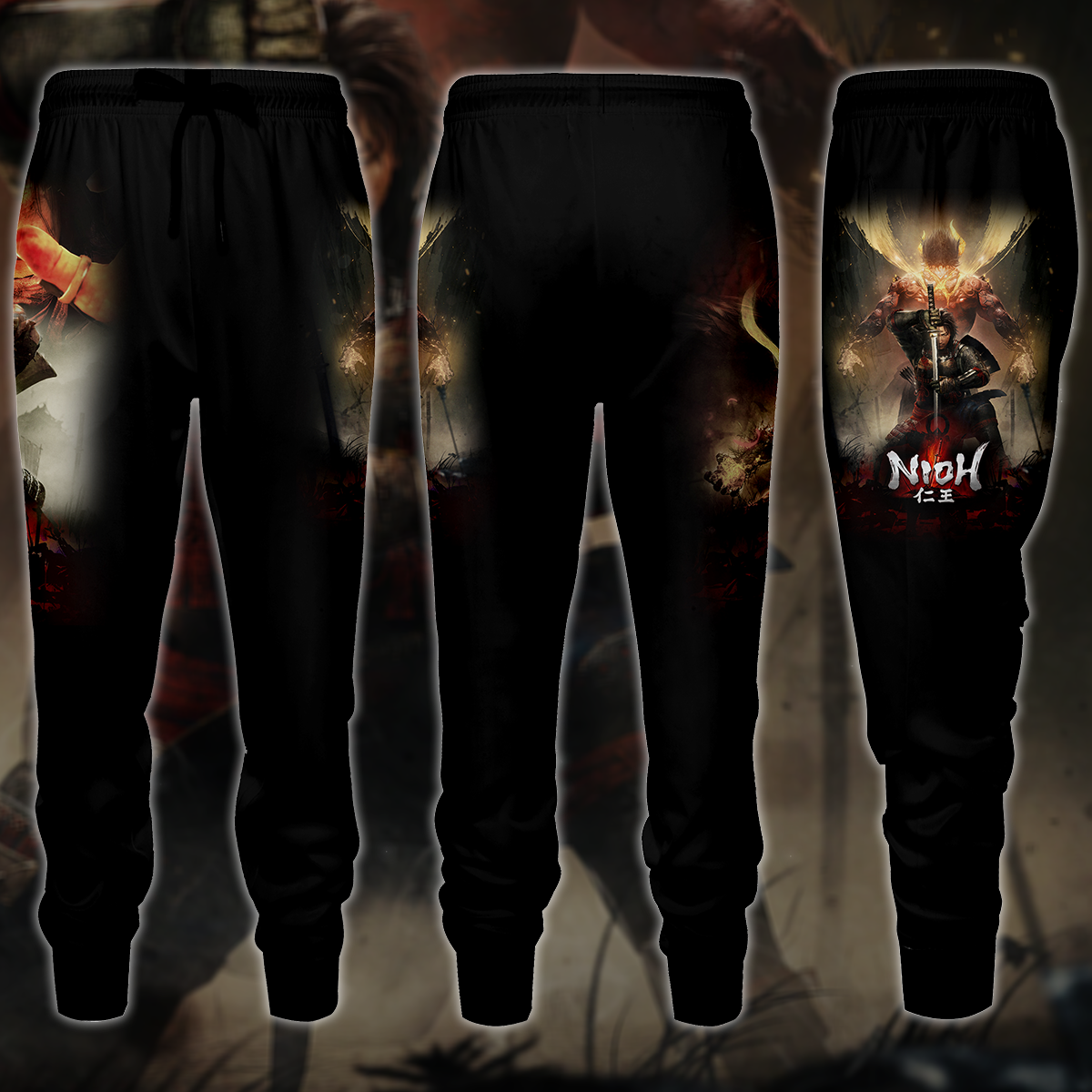 Nioh 2 Video Game 3D All Over Printed T-shirt Tank Top Zip Hoodie Pullover Hoodie Hawaiian Shirt Beach Shorts Jogger Joggers