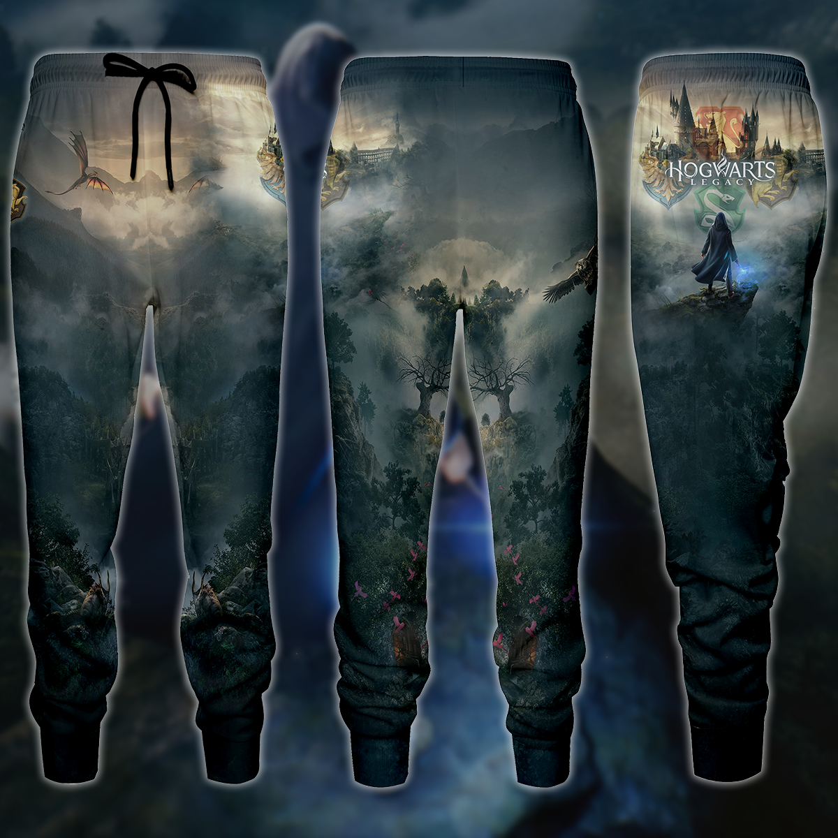 Hogwarts Legacy Video Game 3D All Over Printed T-shirt Tank Top Zip Hoodie Pullover Hoodie Hawaiian Shirt Beach Shorts Jogger Joggers