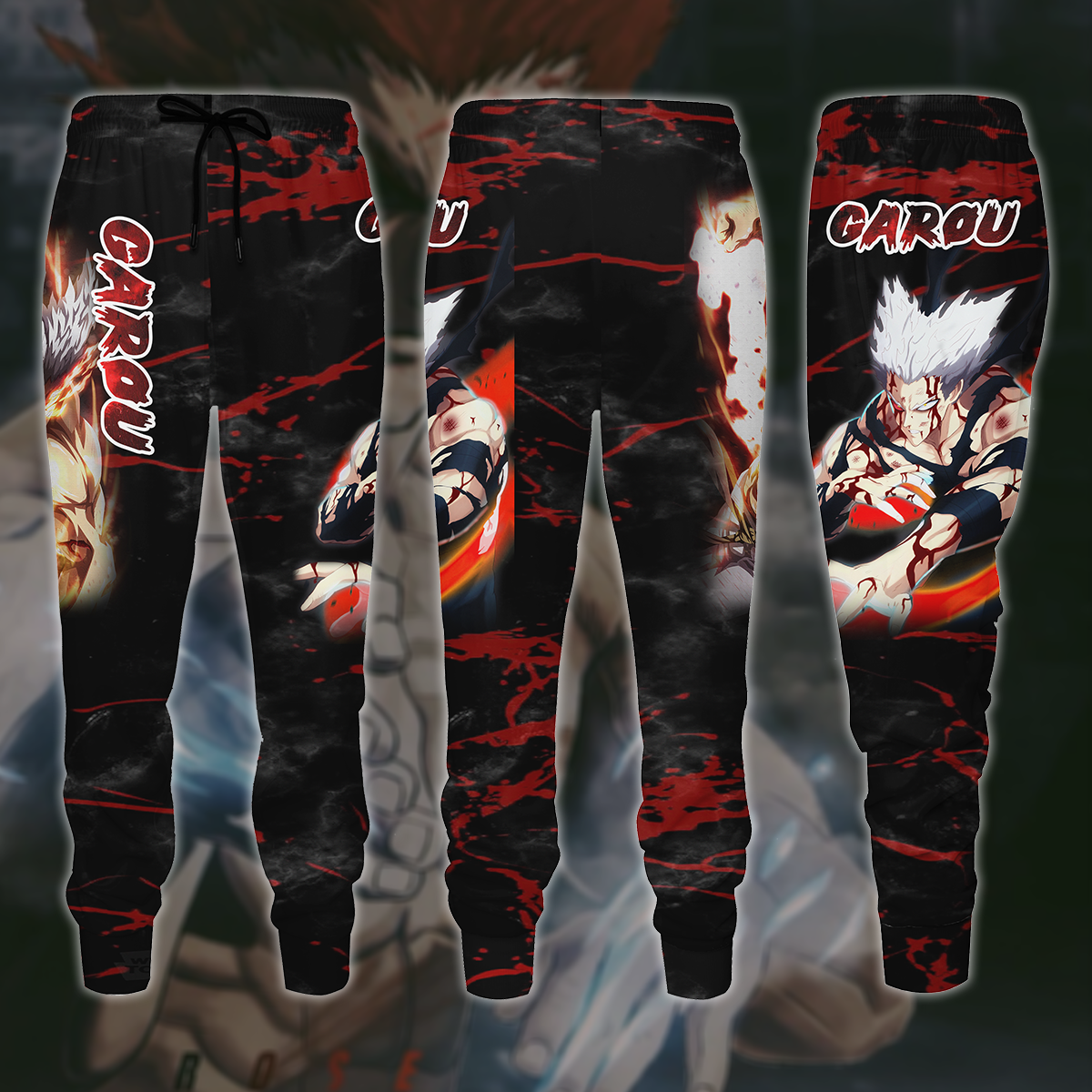 One Punch Man Garou 3D All Over Print T-shirt Tank Top Zip Hoodie Pullover Hoodie Hawaiian Shirt Beach Shorts Jogger Joggers