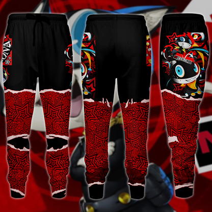 Persona 5 Strikers Morgana Video Game 3D All Over Print T-shirt Tank Top Zip Hoodie Pullover Hoodie Hawaiian Shirt Beach Shorts Jogger Joggers