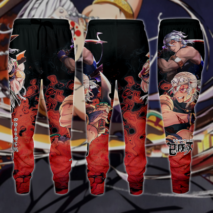 Kimetsu No Yaiba ss2: Yuukaku-hen Uzui Tengen 3D All Over Print T-shirt Tank Top Zip Hoodie Pullover Hoodie Hawaiian Shirt Beach Shorts Jogger Joggers