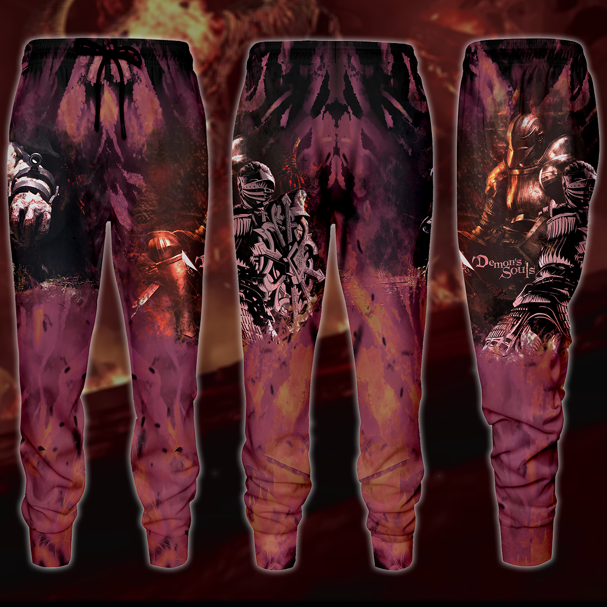 Demon's Souls Video Game 3D All Over Printed T-shirt Tank Top Zip Hoodie Pullover Hoodie Hawaiian Shirt Beach Shorts Jogger Joggers