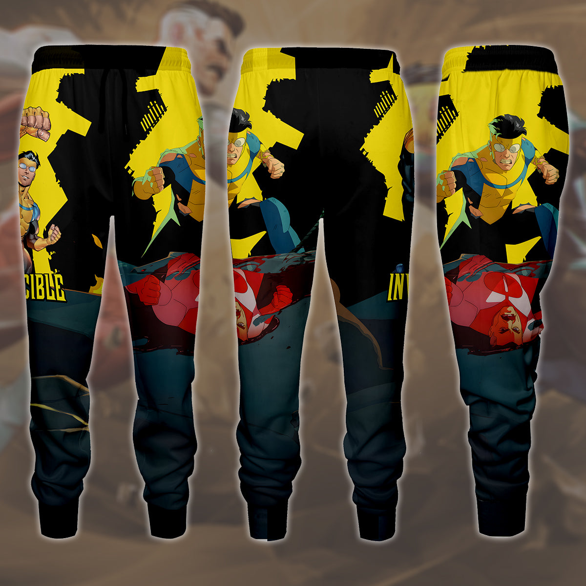 Invincible TV Series All Over Printed T-shirt Tank Top Zip Hoodie Pullover Hoodie Hawaiian Shirt Beach Shorts Joggers