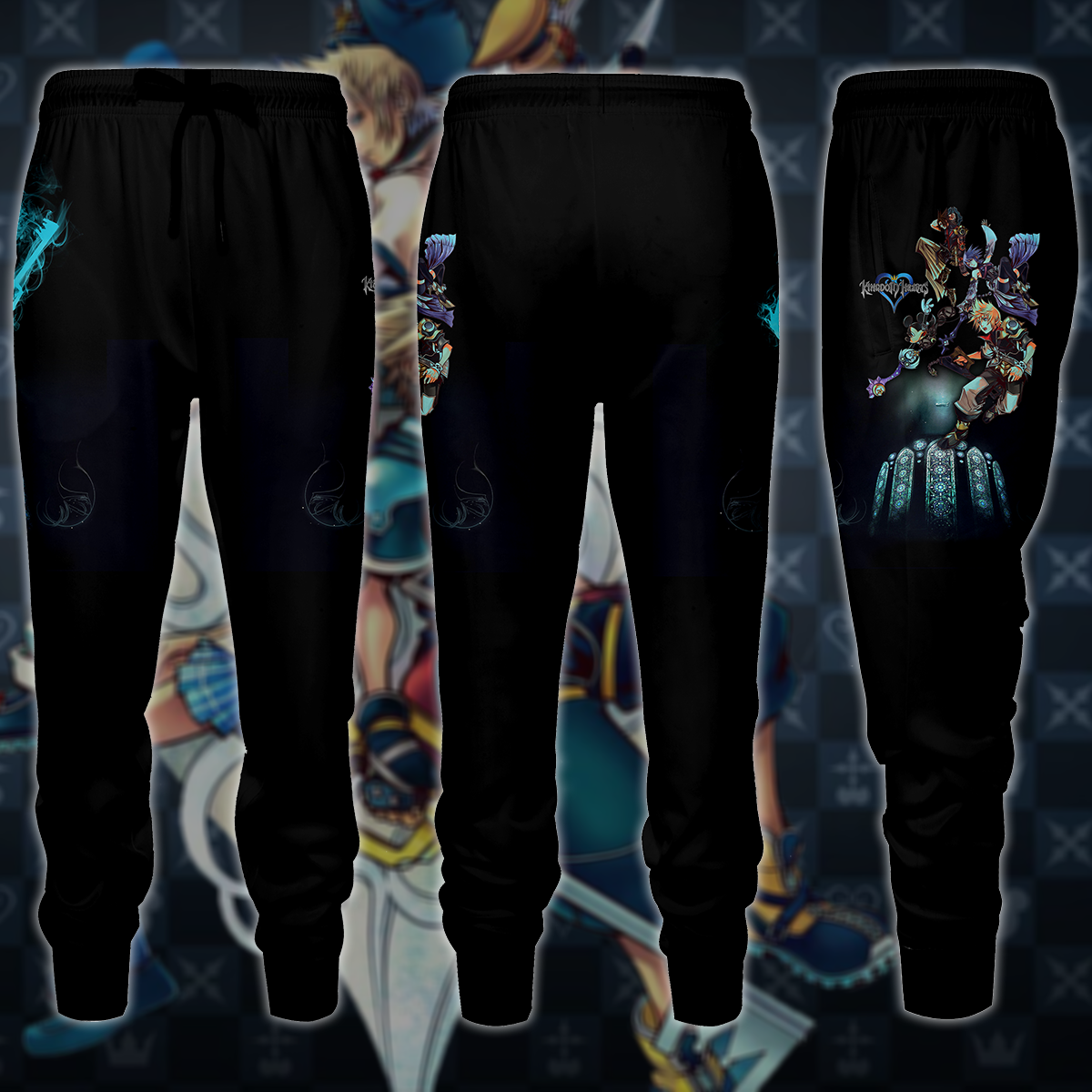 Kingdom Hearts Video Game 3D All Over Print T-shirt Tank Top Zip Hoodie Pullover Hoodie Hawaiian Shirt Beach Shorts Jogger Joggers