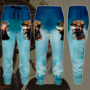 Bioshock Infinite Video Game All Over Printed T-shirt Tank Top Zip Hoodie Pullover Hoodie Hawaiian Shirt Beach Shorts Joggers Joggers S 