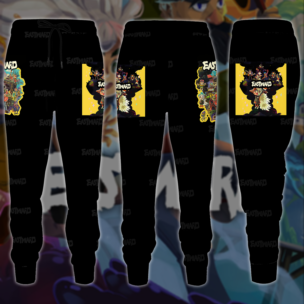 Eastward Video Game 3D All Over Printed T-shirt Tank Top Zip Hoodie Pullover Hoodie Hawaiian Shirt Beach Shorts Joggers Joggers