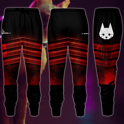 Stray Video Game 3D All Over Print T-shirt Tank Top Zip Hoodie Pullover Hoodie Hawaiian Shirt Beach Shorts Jogger Joggers