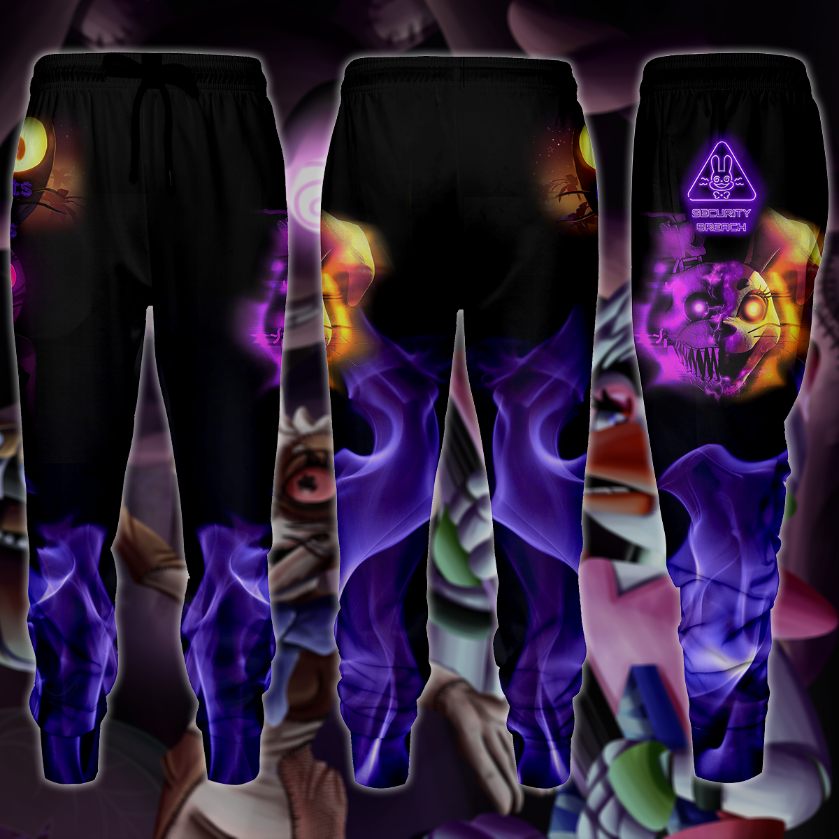 Five Nights at Freddy's: Security Breach Video Game 3D All Over Print T-shirt Tank Top Zip Hoodie Pullover Hoodie Hawaiian Shirt Beach Shorts Jogger Joggers
