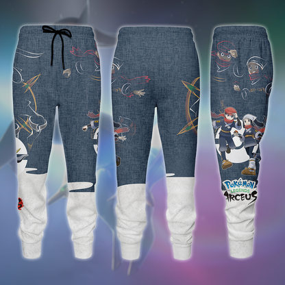 Pokémon Legends: Arceus 3D All Over Print T-shirt Tank Top Zip Hoodie Pullover Hoodie Hawaiian Shirt Beach Shorts Jogger Joggers