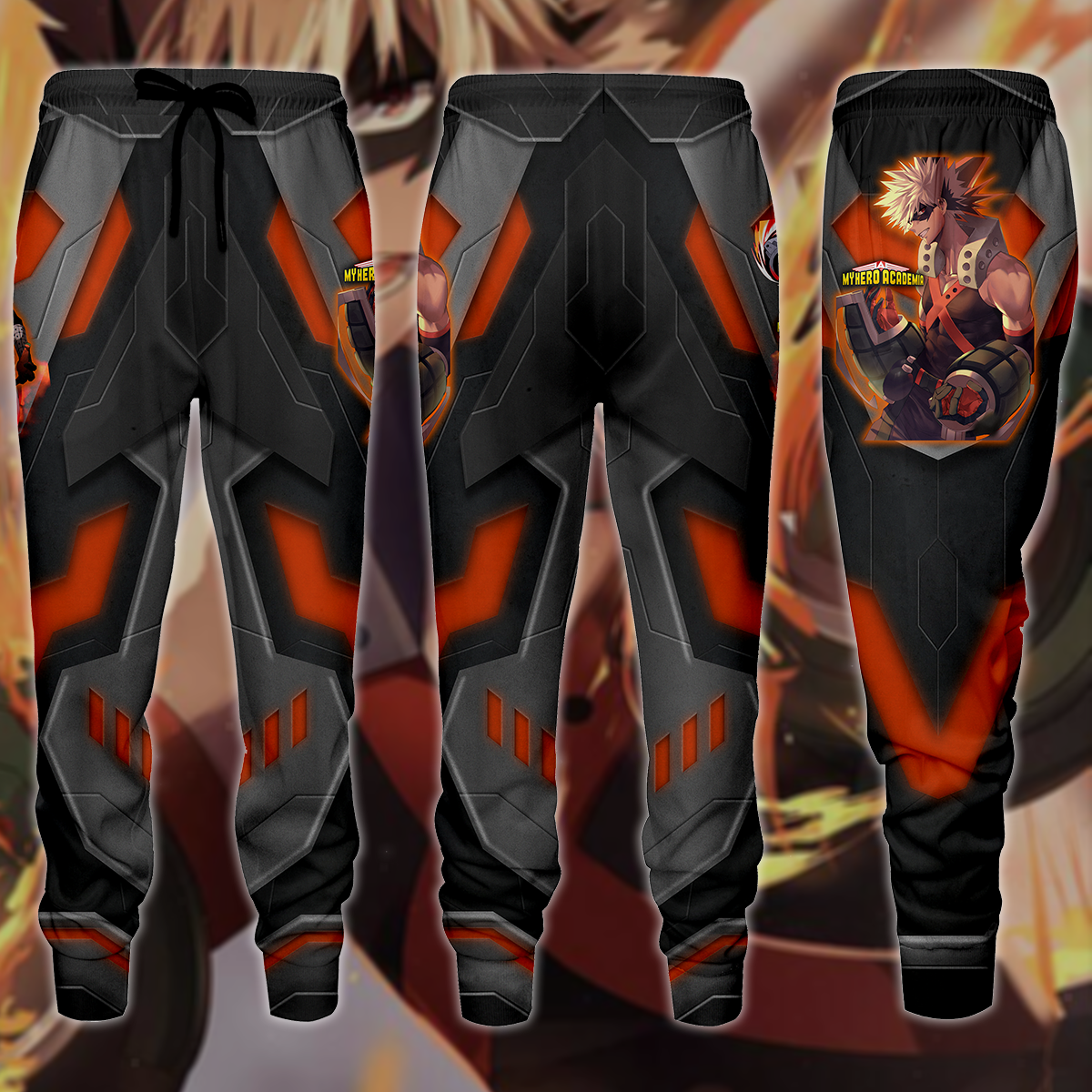 My Hero Academia Bakugou 3D All Over Print T-shirt Tank Top Zip Hoodie Pullover Hoodie Hawaiian Shirt Beach Shorts Jogger Joggers