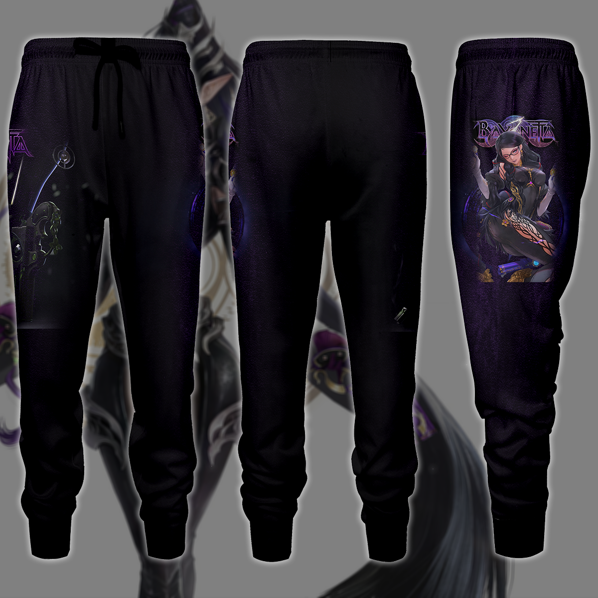 Bayonetta Video Game 3D All Over Print T-shirt Tank Top Zip Hoodie Pullover Hoodie Hawaiian Shirt Beach Shorts Jogger Joggers