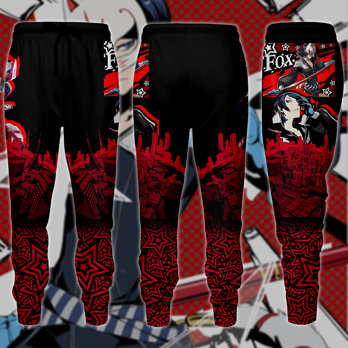 Persona 5 Strikers Yusuke Kitagawa Video Game 3D All Over Print T-shirt Tank Top Zip Hoodie Pullover Hoodie Hawaiian Shirt Beach Shorts Jogger Joggers