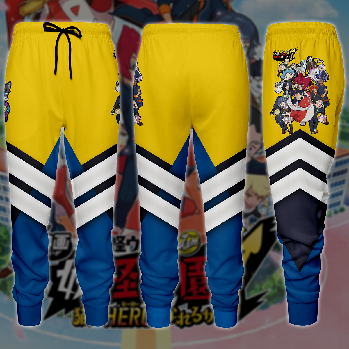 Yo-kai Watch Jam: Yo-kai Academy Y Video Game 3D All Over Printed T-shirt Tank Top Zip Hoodie Pullover Hoodie Hawaiian Shirt Beach Shorts Jogger Joggers