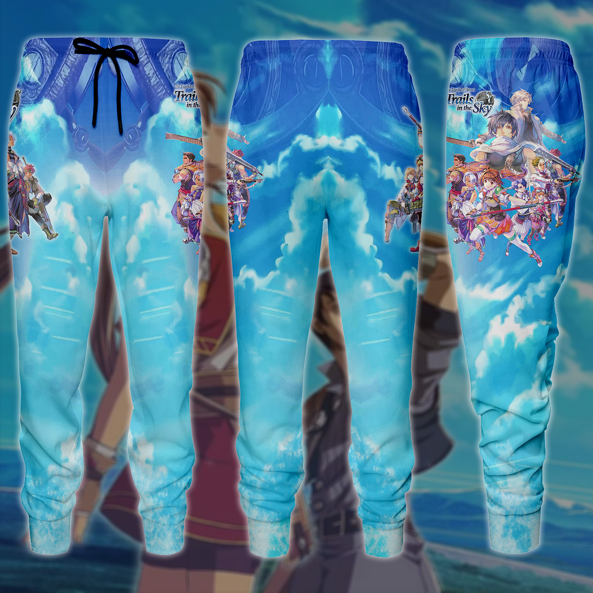 The Legend of Heroes: Trails in the Sky Video Game 3D All Over Printed T-shirt Tank Top Zip Hoodie Pullover Hoodie Hawaiian Shirt Beach Shorts Jogger Joggers