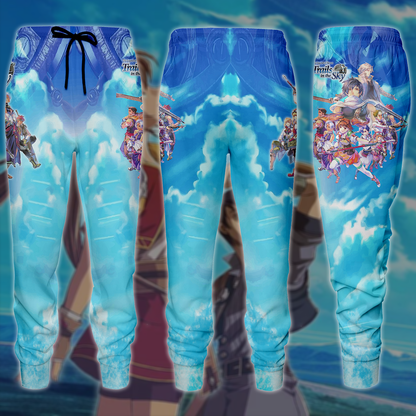 The Legend of Heroes: Trails in the Sky Video Game 3D All Over Printed T-shirt Tank Top Zip Hoodie Pullover Hoodie Hawaiian Shirt Beach Shorts Jogger Joggers