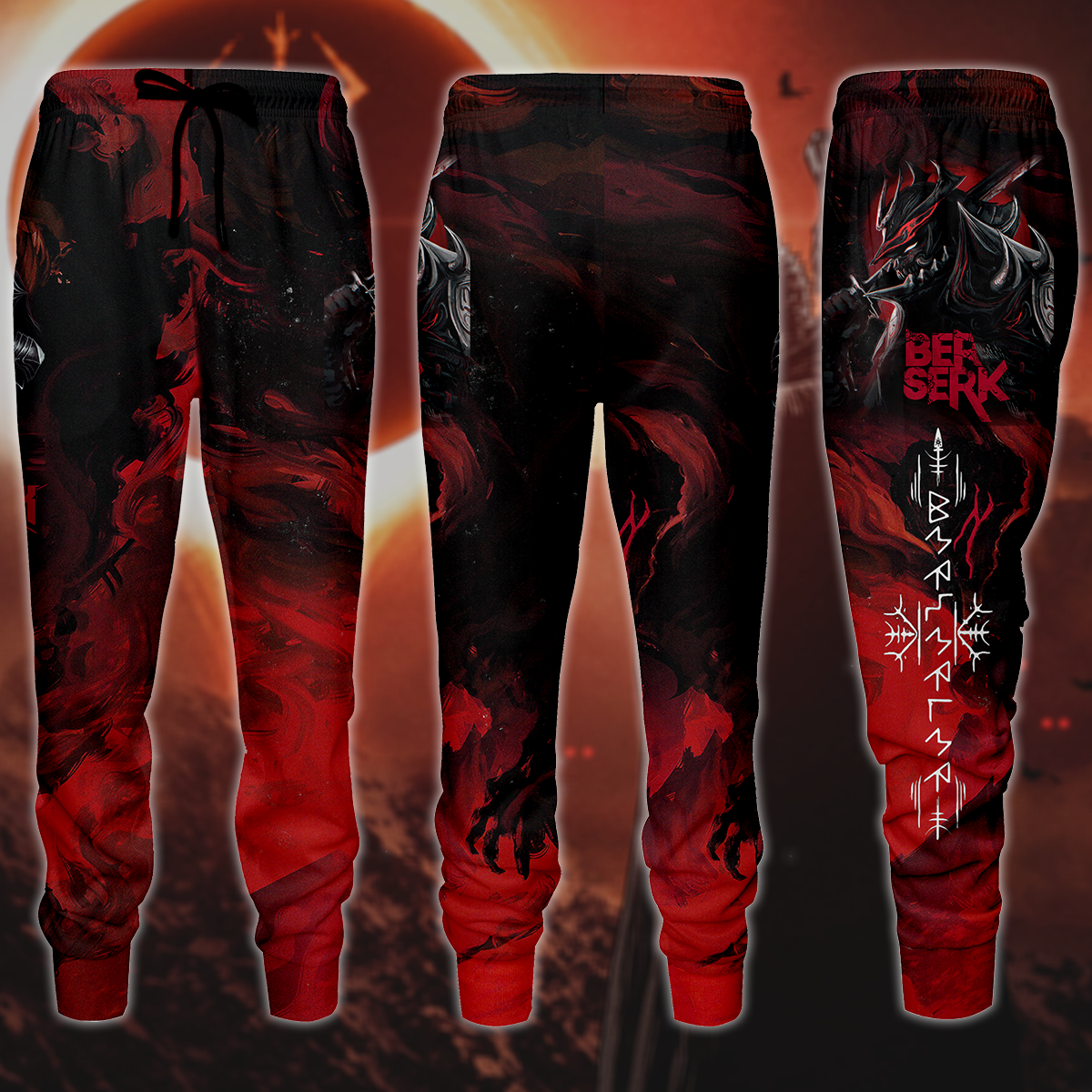 Berserk Manga All Over Print T-shirt Tank Top Zip Hoodie Pullover Hoodie Hawaiian Shirt Beach Shorts Jogger Joggers