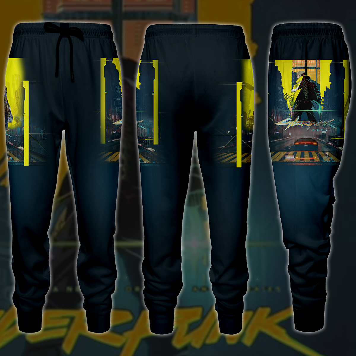Cyberpunk 2077 Video Game 3D All Over Print T-shirt Tank Top Zip Hoodie Pullover Hoodie Hawaiian Shirt Beach Shorts Jogger Joggers