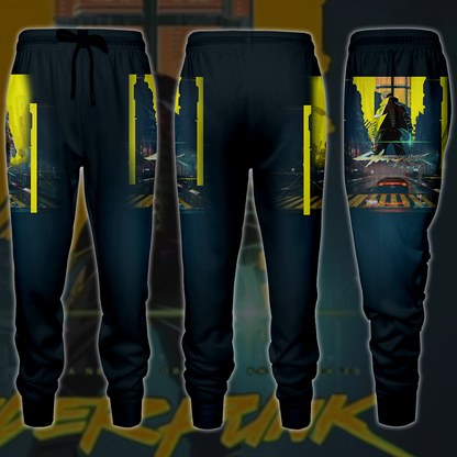 Cyberpunk 2077 Video Game 3D All Over Print T-shirt Tank Top Zip Hoodie Pullover Hoodie Hawaiian Shirt Beach Shorts Jogger Joggers