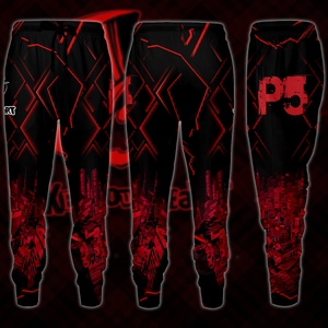 Persona 5 Strikers Video Game 3D All Over Print T-shirt Tank Top Zip Hoodie Pullover Hoodie Hawaiian Shirt Beach Shorts Jogger Joggers S 