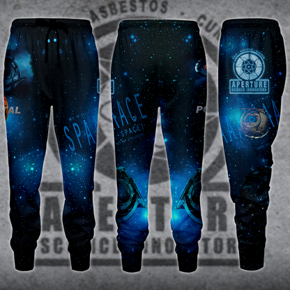 Portal 2 Video Game 3D All Over Print T-shirt Tank Top Zip Hoodie Pullover Hoodie Hawaiian Shirt Beach Shorts Jogger Joggers