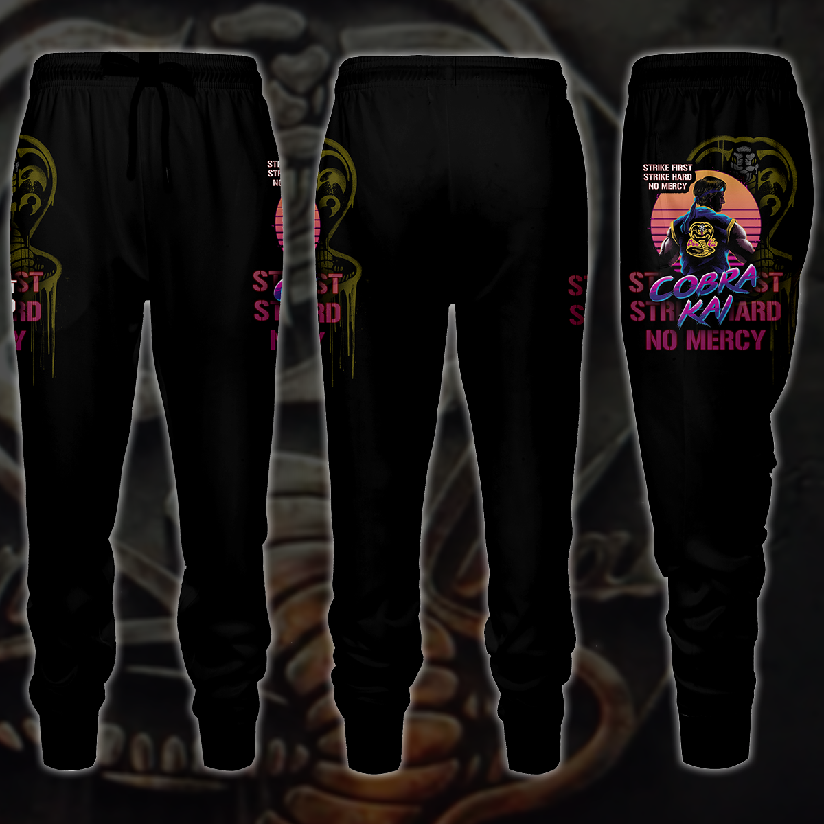 Cobra Kai TV Series 3D All Over Print T-shirt Tank Top Zip Hoodie Pullover Hoodie Hawaiian Shirt Beach Shorts Jogger Joggers