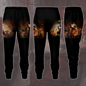 Diablo IV: Loot Reborn Video Game All Over Printed T-shirt Tank Top Zip Hoodie Pullover Hoodie Hawaiian Shirt Beach Shorts Joggers   