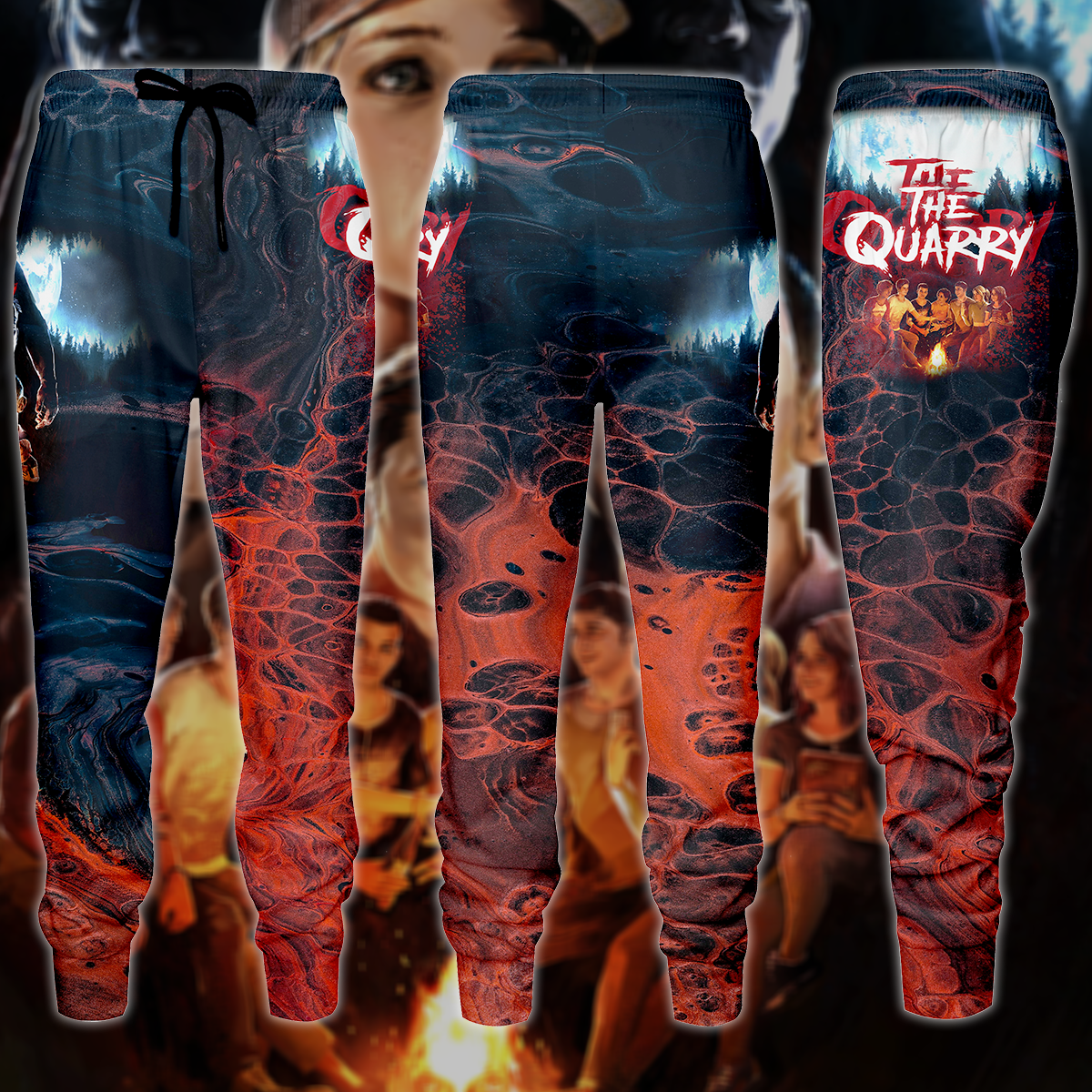 The Quarry Video Game 3D All Over Print T-shirt Tank Top Zip Hoodie Pullover Hoodie Hawaiian Shirt Beach Shorts Jogger Joggers
