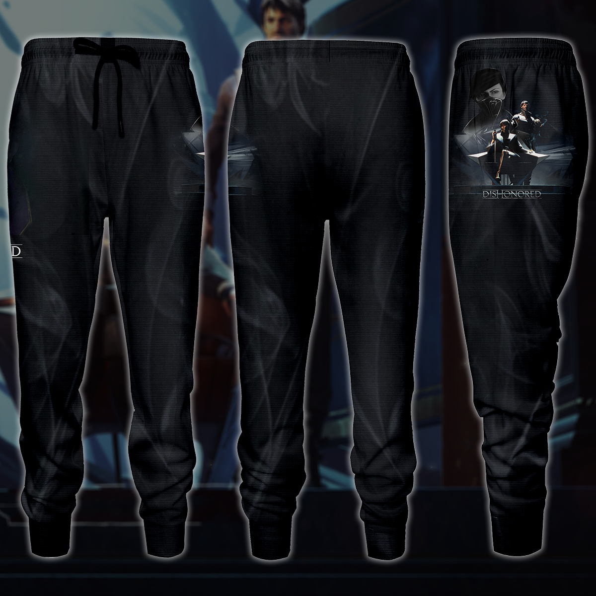Dishonored 2 Video Game 3D All Over Printed T-shirt Tank Top Zip Hoodie Pullover Hoodie Hawaiian Shirt Beach Shorts Jogger Joggers