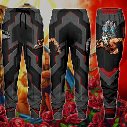 Borderlands Video Game 3D All Over Print T-shirt Tank Top Zip Hoodie Pullover Hoodie Hawaiian Shirt Beach Shorts Jogger Joggers