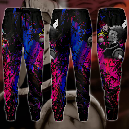Hunter x Hunter Hisoka 3D All Over Print T-shirt Tank Top Zip Hoodie Pullover Hoodie Hawaiian Shirt Beach Shorts Jogger Joggers