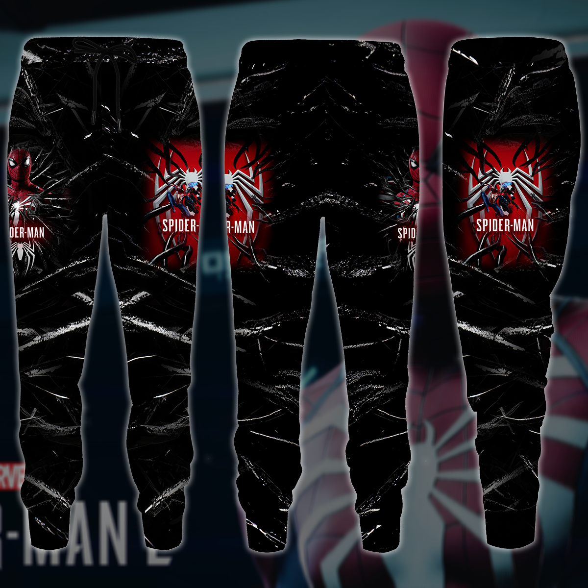 Spider-Man 2 Video Game All Over Printed T-shirt Tank Top Zip Hoodie Pullover Hoodie Hawaiian Shirt Beach Shorts Joggers Joggers