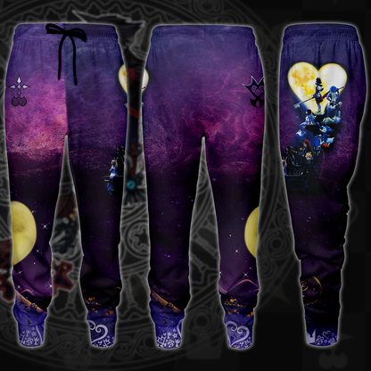 Kingdom Hearts Video Game 3D All Over Print T-shirt Tank Top Zip Hoodie Pullover Hoodie Hawaiian Shirt Beach Shorts Jogger Joggers