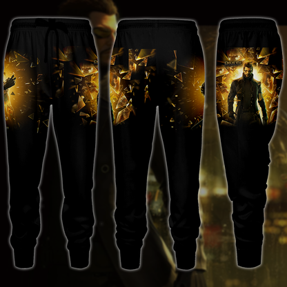 Deus Ex: Human Revolution Video Game 3D All Over Printed T-shirt Tank Top Zip Hoodie Pullover Hoodie Hawaiian Shirt Beach Shorts Jogger Joggers
