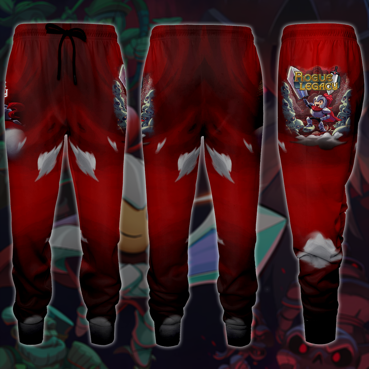 Rogue Legacy 2 Video Game All-Over T-shirt Hoodie Tank Top Hawaiian Shirt Beach Shorts Joggers Joggers