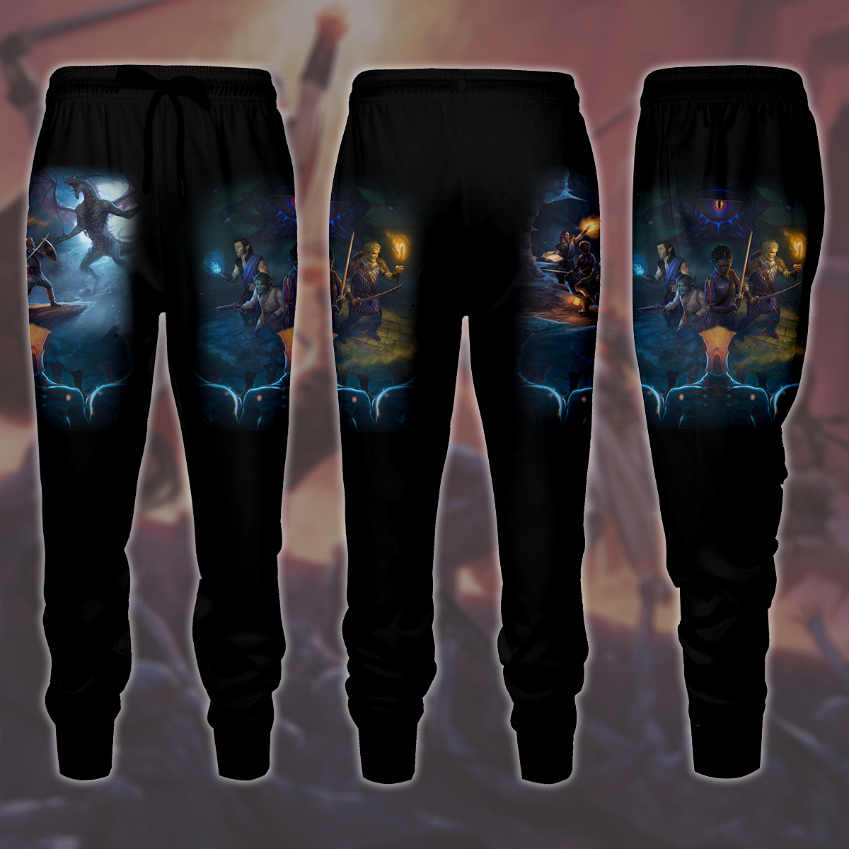 Pillars of Eternity Video Game All Over Printed T-shirt Tank Top Zip Hoodie Pullover Hoodie Hawaiian Shirt Beach Shorts Joggers Joggers