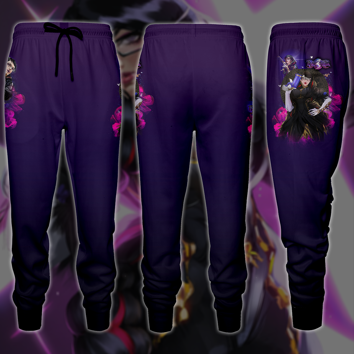 Bayonetta 3 Video Game 3D All Over Print T-shirt Tank Top Zip Hoodie Pullover Hoodie Hawaiian Shirt Beach Shorts Jogger Joggers