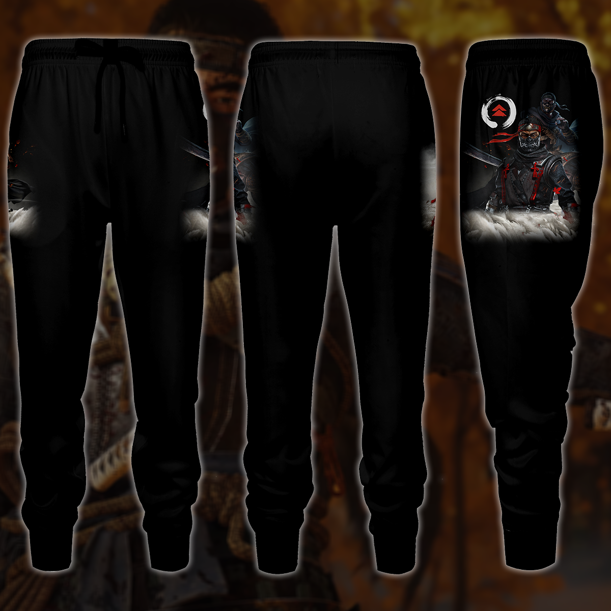 Ghost of Tsushima Video Game 3D All Over Printed T-shirt Tank Top Zip Hoodie Pullover Hoodie Hawaiian Shirt Beach Shorts Jogger Joggers