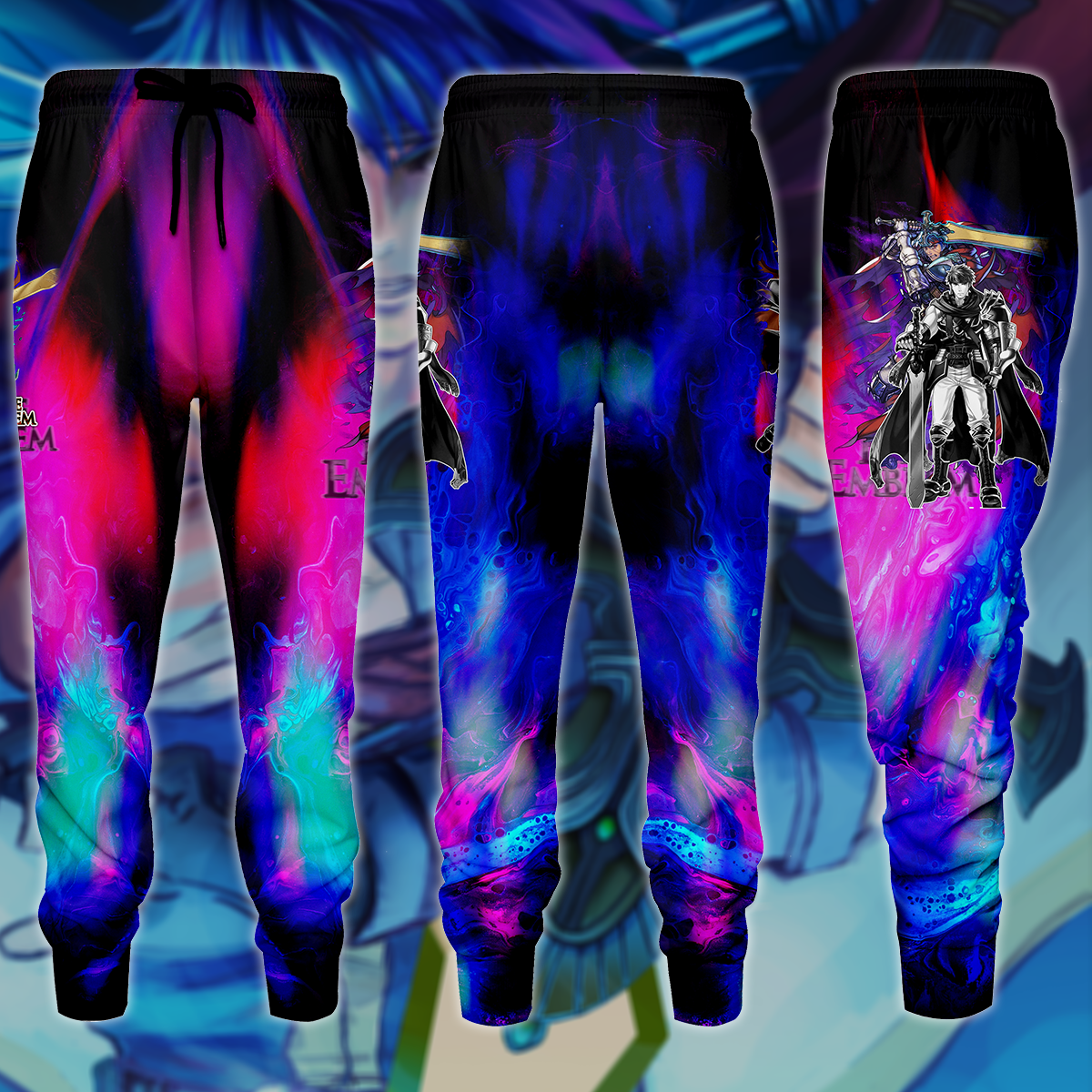 Fire Emblem: Path of Radiance - Ike Video Game 3D All Over Print T-shirt Tank Top Zip Hoodie Pullover Hoodie Hawaiian Shirt Beach Shorts Jogger Joggers